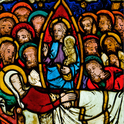 „DEATH OF VIRGIN MARY“, THE CHURCH OF ST. BARTHOLOMEW IN THE KOLÍN, 14TH CENTURY, RESTORED 1971, 2011